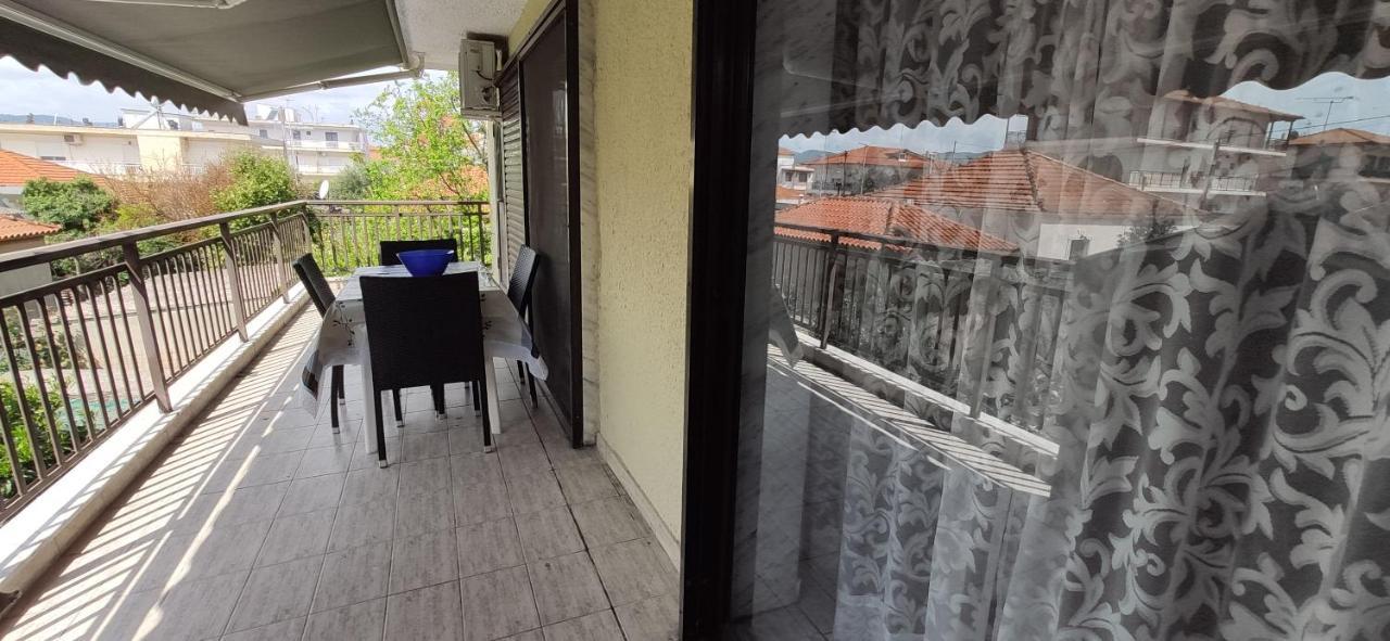 Ostria Apartment Ierissos Bagian luar foto